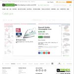 Russell Hobbs Steamglide 60% Off at Harris Scarfe (was $99.95, Now $39.95)