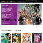 Image Comics Black Friday Sale $0.99 Digital Issues and 50% off Selected Digital Collections