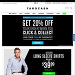 [Tarocash] 20% off All Click and Collect Orders
