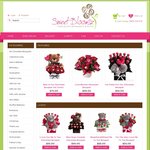 15% off Chocolate Bouquets and Gifts for Valentine's Day @ Sweet Bloomz Australia Wide Delivery