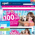 PETstock (in Store Only) Minimum 10% off (up to 100% off) 23/6 to 25/6
