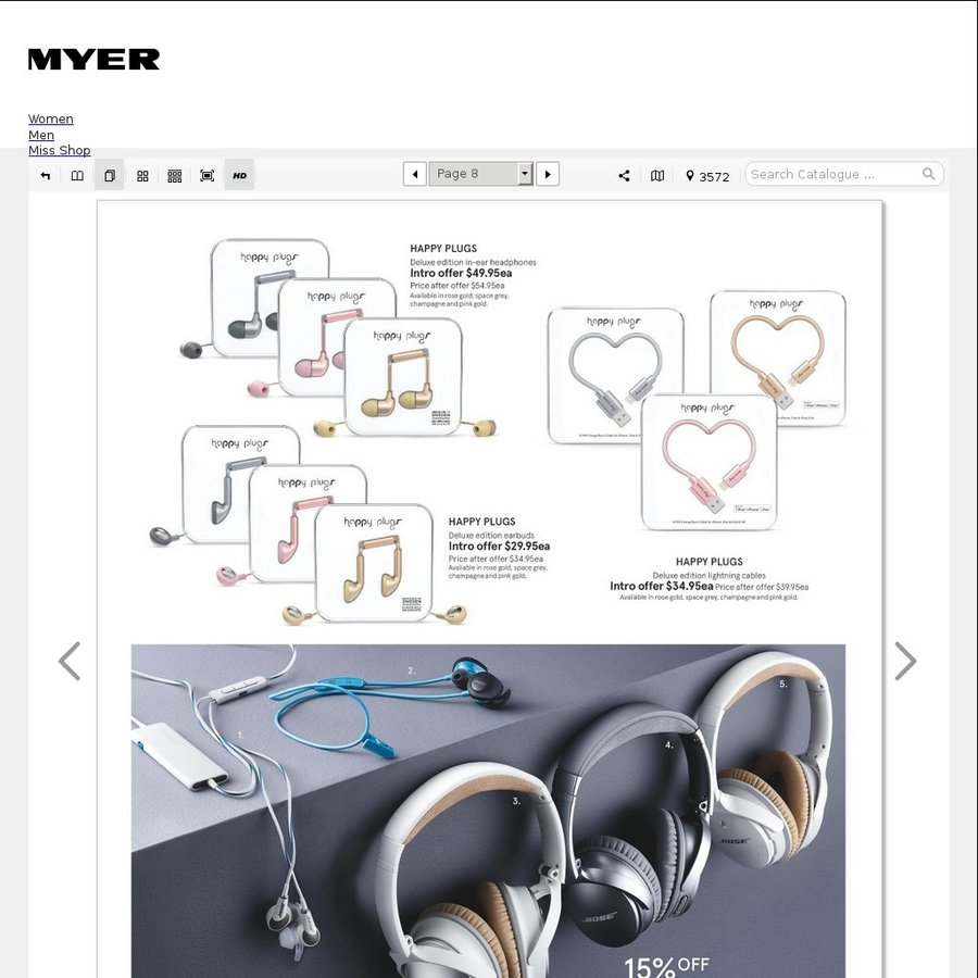 Bose earbuds myer hot sale