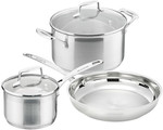 Scanpan Impact 3pc Set w/ Saucepan, Casserole & Frypan for $99 Delivered at Kitchen Warehouse (RRP $315)