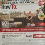 Free Tradie Breakfast Every Friday, 7:30am in October @ All Stratco Stores