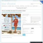 Win a 5N Trip to Lord Howe Island for 2 Worth $15,000 from Blue Illusion