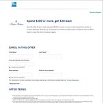 AmEx Statement Credit: Brooks Brothers Spend $100 and Receive $20 Credit