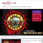 50% off Guns N’ Roses ‘Not in This Lifetime’ Tour Via Velocity Frequent Flyer Program