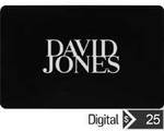 David Jones eGift Vouchers - 10% off Qantas Frequent Flyer Point Redemption + Stack with EXTRA10 for a Further 10% off