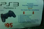 PS3 Controller w. 1 PS3 game $95