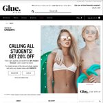 20% off Glue Store Via UNiDAYS (up from 10%)