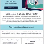 20K Points for Joining Amex Life Insurance Approx $6 Per Month. 6 Month Minimum