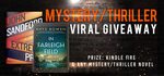 Win a Kindle Fire and ANY Mystery Book You Want from GenreCrave (ends 26 Aug 17)