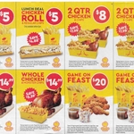 Chicken Treat Vouchers Metro Area Only - Perth $5 Chicken Roll and Chips
