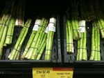 Cheap Asparagus at Coles - Subiaco - WA - 2 bunches for $2.40