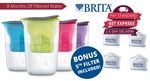 Brita Fill and Enjoy 1.5l Jug with 5 Filters $30.60 Posted (Via App) @ Groupon