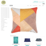 Up to 70% off (E.g. Nelson Blanket, $42.79, Knotts Cushion Cover 60x60cm $28.97) @ Envogue Trading