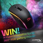 Win a HyperX Prize Pack incl a Pulsefire Surge Gaming Mouse from Mwave