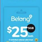 Belong Mobile $25 Starter Pack for $10 @ Coles