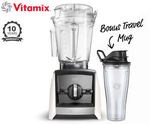 Vitamix Ascent A2300i Blender & Bonus Travel Mug - $647.49 + $9.99 Delivery (Free with eBay Plus) @ Catch eBay