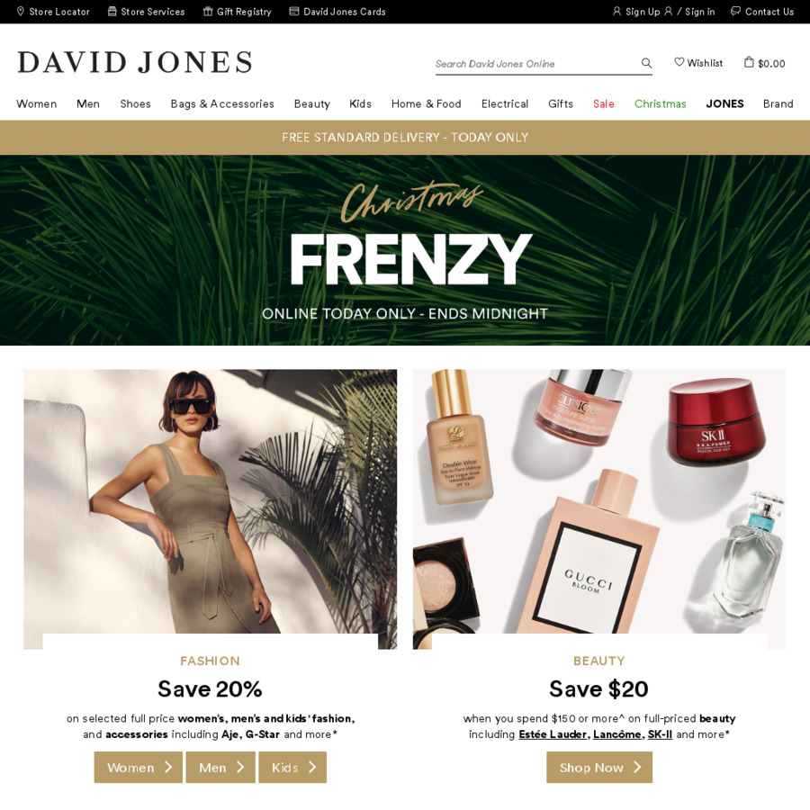 david jones beauty bag 2019