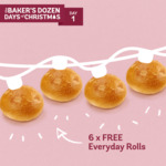 6x FREE Everyday Rolls When You Buy a Twisted Delight @ Bakers Delight 