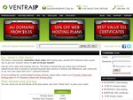 2 Years Web Hosting for $39.00 from VentraIP