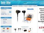 Unique Philips Surround Sound in-Ear Headphones. Model SHE6000. $19.95+$6.95 Shipping [Expired]