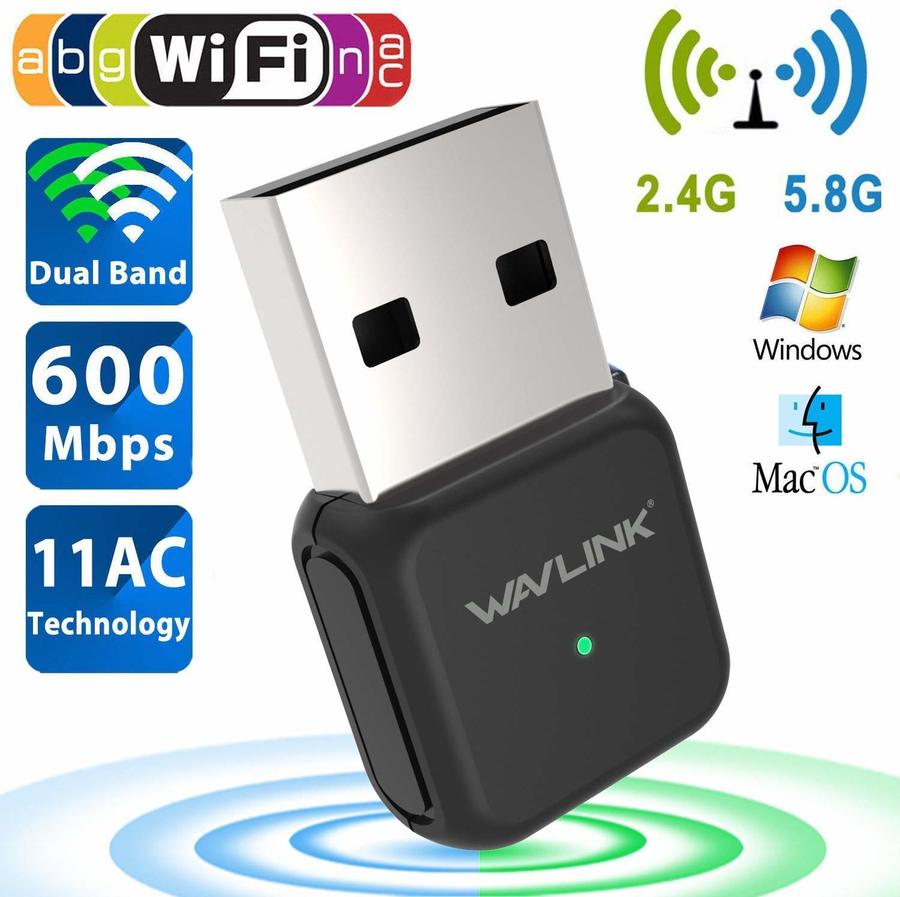 Wi-Fi Dual Band 802.11ac 600 Mb/s USB Adapter $8.99 (40% Off ...