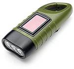 33% off Green LED Flashlight Hand Cranking Solar Powered $9.98 + Delivery (Free with Prime/ $49 Spend) @ Simonpen Amazon AU