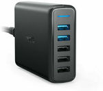 Anker PowerPort Wall Charger (5 USB Ports incl 2xQC3.0) - $52 Delivered @ Futu Online eBay