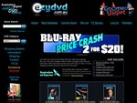 EzyDVD Blu-ray Price Crash - 2 for $20!