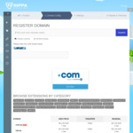 $7 Registration on Selected Top Level Domains (All .AU Domains, .Sydney and .Melbourne) @ Rippa