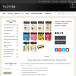 Mixed Gourmet Cracker Pack $30.75 Delivered (Was $41) @ Tucker's Natural