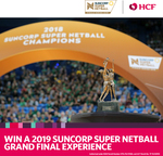 Win a Suncorp Super Netball Grand Final Experience for 4 Worth $4,500 from HCF