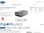 LaCie Starck Desktop Hard Drive 2Tb for 1Tb price - $119 Direct from LaCie - TWO DAYS ONLY