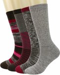 4P Pack Women's Merino Wool Cushion Hiking Socks Size 9-11 for $11 + Delivery ($0 with Prime or $39 Spend) @ Plusag Amazon AU