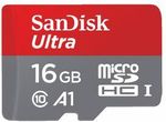SanDisk 16GB Ultra Micro SDHC Memory Card $4 + Delivery ($0 C&C) @ Officeworks & Harvey Norman