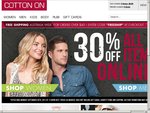 CottonOn (Including CottonOn Body, Rubi, CottonOn Kids) 30% off Everything Online