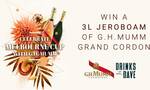 Win a 3L Bottle of G.H. Mumm Cordon Rouge NV from Drinks with Dave