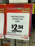 Pantene Shampoo/Conditioner 350ml Varieties - $2.94 (Save $5.05!) - IGA Qld.