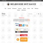 20% off Site Wide @ Melbourne Hot Sauce