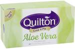 Quilton Gold 4-Ply Aloe Vera 100 Sheet Tissue Boxes $1.10 @ Woolworths