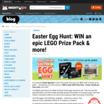 Win a LEGO Prize Pack Worth $518.99 or Runner-up Prizes from Mighty Ape