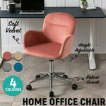 HOMEFUN Velvet Office Chair $119 (Was $169) + Delivery @ Housenliving eBay