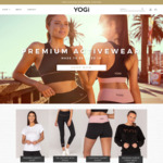 50% off Activewear and Clothing: Leggings, Shorts, Jumpers, Sports Bras, Tees + $10 Delivery ($0 with $99 Order) @ YOGi Active