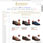 Up to 50% off - NPS Churchill 2-Tone Brogues A$266 + £25 Shipping (Free over £300 Spend (~A$553) ) @ Herring Shoes