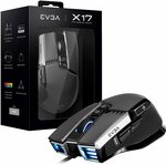 EVGA X17 Gaming Mouse (903-W1-17GR-KR) $39 Delivered @ Budget PC via Amazon AU