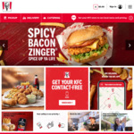 15% off Next Order with Minimum $10 Spend (App Only) @ KFC