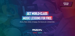 Free Musora Introductory Music Lessons (Drumeo, Guitareo, Pianote, Singeo)