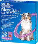 Nexgard Spectra 6 Pack: Medium Dog $65.99, Large Dog $69.95 + Delivery ($0 to Major Areas) @ Pet Circle